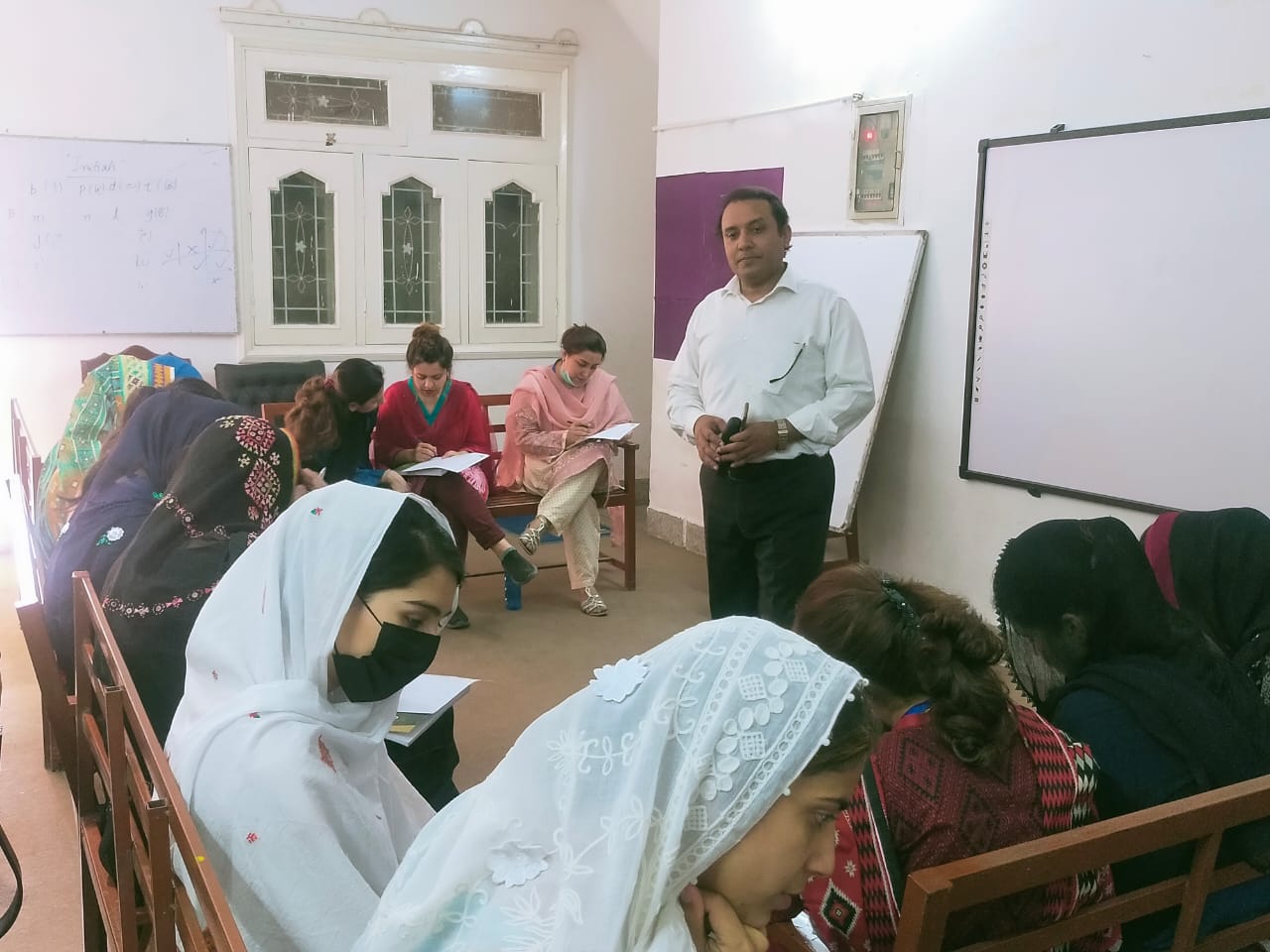 Training on Distinct Learning Programs conducted attended by Nowshera Campus in Shahibagh Campus